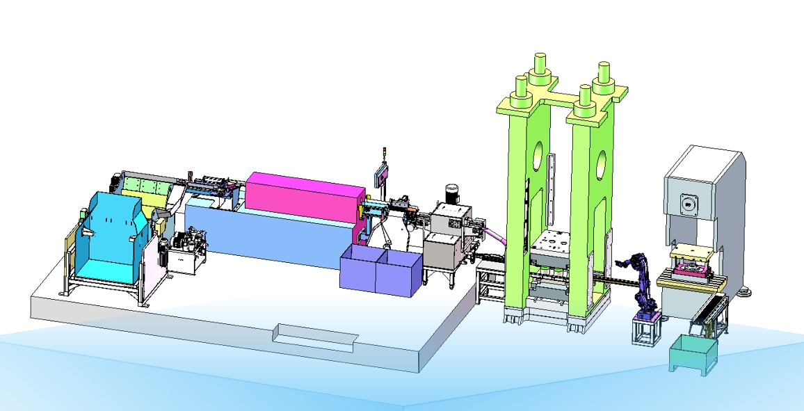 直擊軸套鍛造自動化整線布局方案